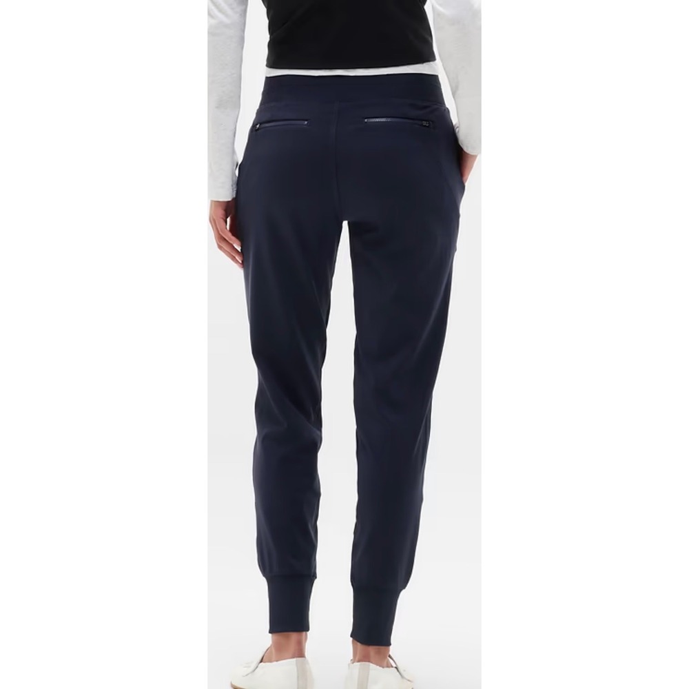 Athleta Navy Blue Venice High Rise Jogger Athletic Hiking Pants Womens Medium